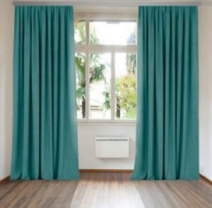 Комплект штор Di&Di Димаут Матовый 150х255 2 шт Морская волна (ROZ6400060924)