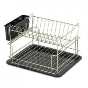 Сушка настольная Tekno-tel 2-х ярусная хром KB010G золото (8697465007754)