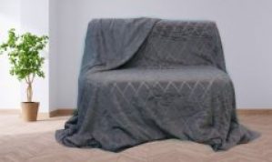 Плед-покрывало Awa Шиншилла 180х200см серый