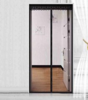 Москитная сетка на дверь Grant Mesh 100x200 см Чорний