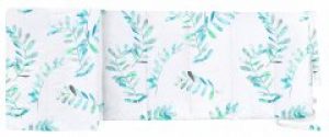 Бортики в детскую кроватку Cosas WeltBed Foliage Mint White 30х180 (4822052063156)