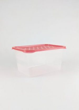 Судок для обеда ланч бокс ERNESTO красный-прозрачный PM1-11125