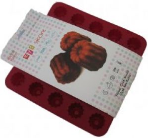 Форма для выпечки MYS Цветы 25 шт Red (MYS-00606)