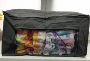 Органайзер для одежды бамбук 3 секции