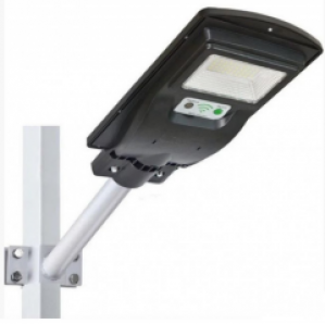 Фонарь уличный с Пультом и Датчиком движения на СОЛНЕЧНОЙ БАТАРЕЕ UKC Solar Street Light 10000mAh 48LED ламп IP65