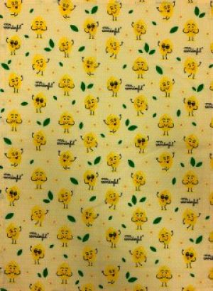 Вафельное полотенце Зоряне Сяйво Крутые лимоны 45х60 (911_Крутые лимоны)