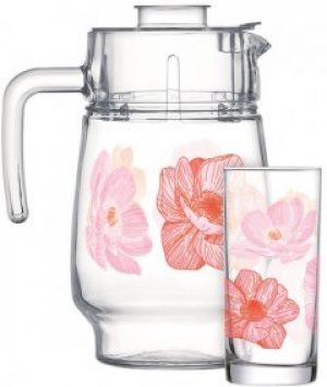 Набор для напитков Luminarc Anabella Pink 7 предметов (Q4799)