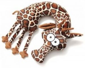 Дорожная подушка-подголовник под шею для путешествий Madana Studio "Жираф"