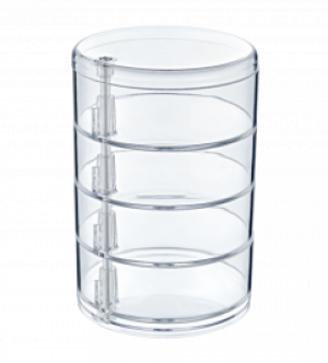 Органайзер для косметики вертикальный Akay 4 секции AK-515