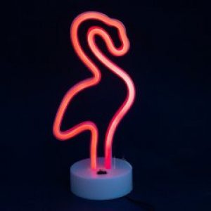Неоновый светильник LED Lights Flamingo Декоративная LED лампа "Фламинго" Red