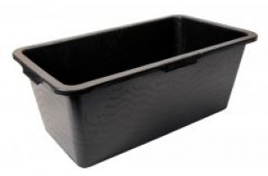 Таз строительный Maan прямоугольный 63 х 34 х 20 см 45 л Черный (02-005)