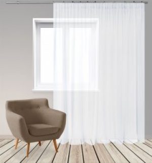 Тюль Di&Di Бест Вуаль 400х265 с утяжелителем Белый (ROZ6400061084)