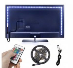 Cветодиодная лента RGB 5050 2 м для фоновой подсветки телевизора