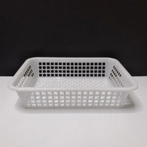 Корзина для хранения мелочей белая 789321