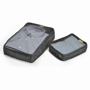 Набор органайзеров для путешествий Travel Blue для одежды 2 едениц черный