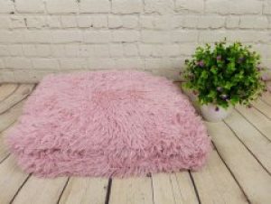 Покрывало Koloco меховое сухая роза 220х240см