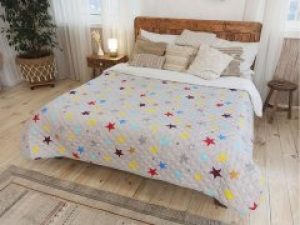 Покрывало стеганное Лелека - П-841 полиэстер 140*205 полуторное