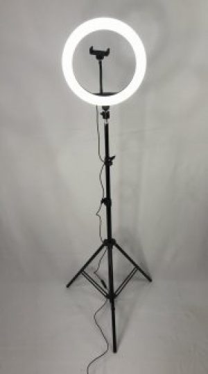 Кольцевая LED Лампа 31см Ring Light S31 с держателем для телефона + Штатив высотой до 2-х метров