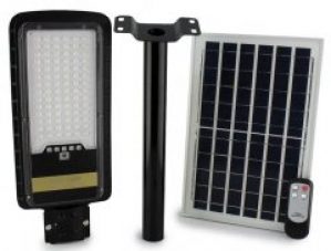 Фонарь уличный на столб с пультом и солнечной батареей UKC Solar Street JD 296 VPP 200W 7792 (gr_017622)