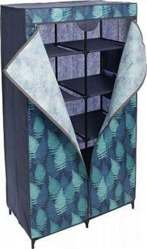 Гардероб текстильный LEAF 1560Х870Х460 мм Синий