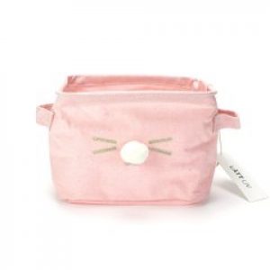 Корзинка тканинна для зберігання речей розмір S "Котик"