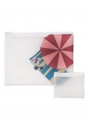 Набор сумочек для мокрого купальника-бикини ESMARA молочный-разноцветный LI-880013