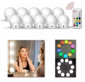 Подсветка гримерного зеркала RGB NO378 для макияжа с регулировкой яркости и цветового режима 10W