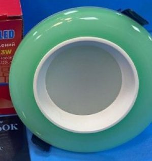 Светильник точечный LED Right Hausen Tone 6W 4000K зеленый 23.27.02.0