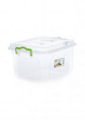 Контейнер для хранения Senyayla 6 л Квадратный Прозрачный 2650