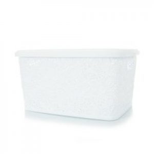 Бокс для хранения Hobby 10 л Белый 041211-bl