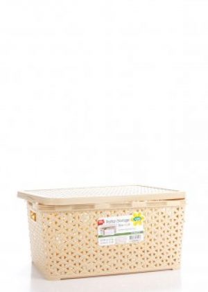 Бокс для хранения Hobby 10 л Бежевый 041256-bj