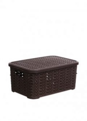 Бокс для хранения Senyayla 12 л Шоколадный 2862-sh