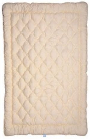 Одеяло Славянский Пух полушерстяное зимнее стеганое Люкс 142х205 см (SP-10202)