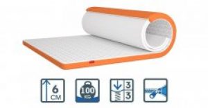 Матрас беспружинный Matroluxe Стрит 140х200 см (6185)