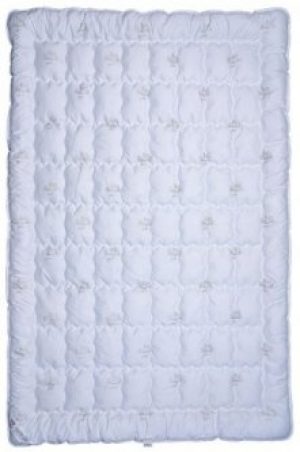 Одеяло Славянский Пух антиаллергенное зимнее стеганое Лебяжий Пух White 110х140 см (SP-41983)