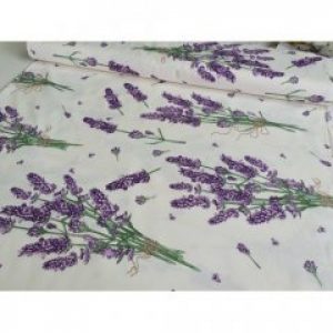 Скатерть на стол с тефлоновой пропиткой "Лаванда" 130х180