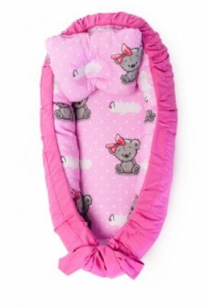 Кокон гнездышко для новорожденных Няшка