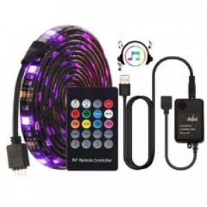 Светодиодная лента UKC LED 5050 RGB 5м ТВ с пультом ДУ
