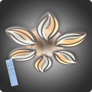 Люстра светодиодная Vatan Light Лепестки-6 с пультом 140Вт Белый