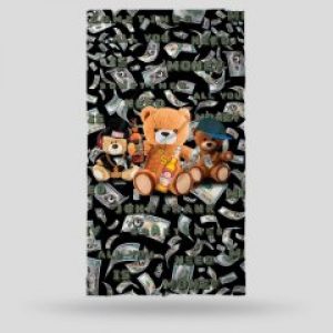 Полотенце пляжное John Frank JFSS21TW13