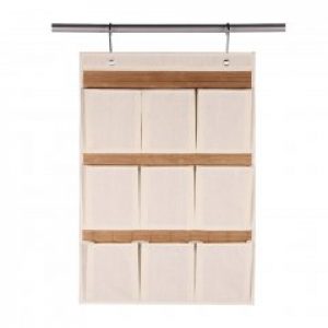 Кофр для обуви Мій Дім на 9 отделений 45 х 68 см бежевый