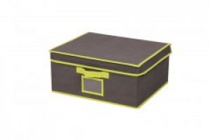 Коробка для хранения вещей Мій Дім с крышкой и PVC окошком M 40 х 33 х 18 см (UC09974)