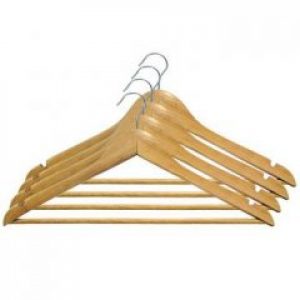 Набор вешалок для одежды Мій Дім с нарезами 44.5 х 1.2 см