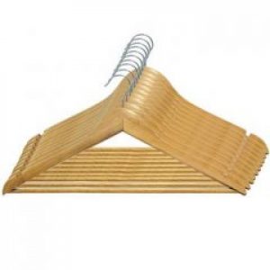 Набор вешалок для одежды Мій Дім с нарезами 44.5 х 1.2 см