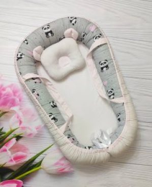 Детский позиционер Come-for с ортопедической подушкой для новорожденного