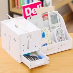 Органайзер комод настольный для мелочей Modus белый 28х19х14см