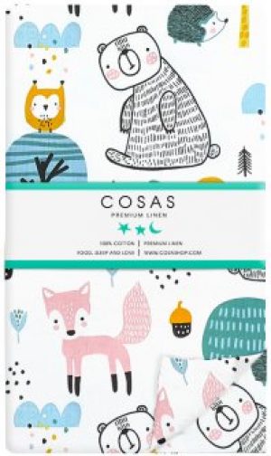 Детская наволочка Cosas 40х60 см AnimalsForest_40 (4822052068281)