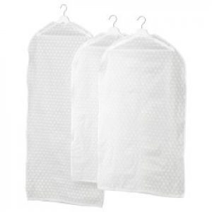 Чехол для одежды IKEA PLURING 3 шт прозрачный белый 102.872.52