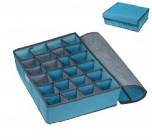 Органайзер для бюстгальтеров на 24 ячейки с крышкой (3981587)