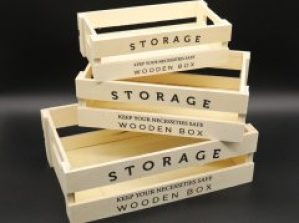 Ящики для хранения декоративные деревянные 28х16
